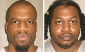 From left to right, Clayton Lockett and Charles Warner. Images from Oklahoma Department of Corrections