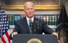 President Joe Biden delivers remarks on the Administration’s response to Hurricane Helene, Monday, September 30, 2024, in the Roosevelt Room of the White House. (Official White House Photo by Adam Schultz)