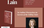“Secrets of the Killing State” Book Tour – Schusterman-Benson Library
